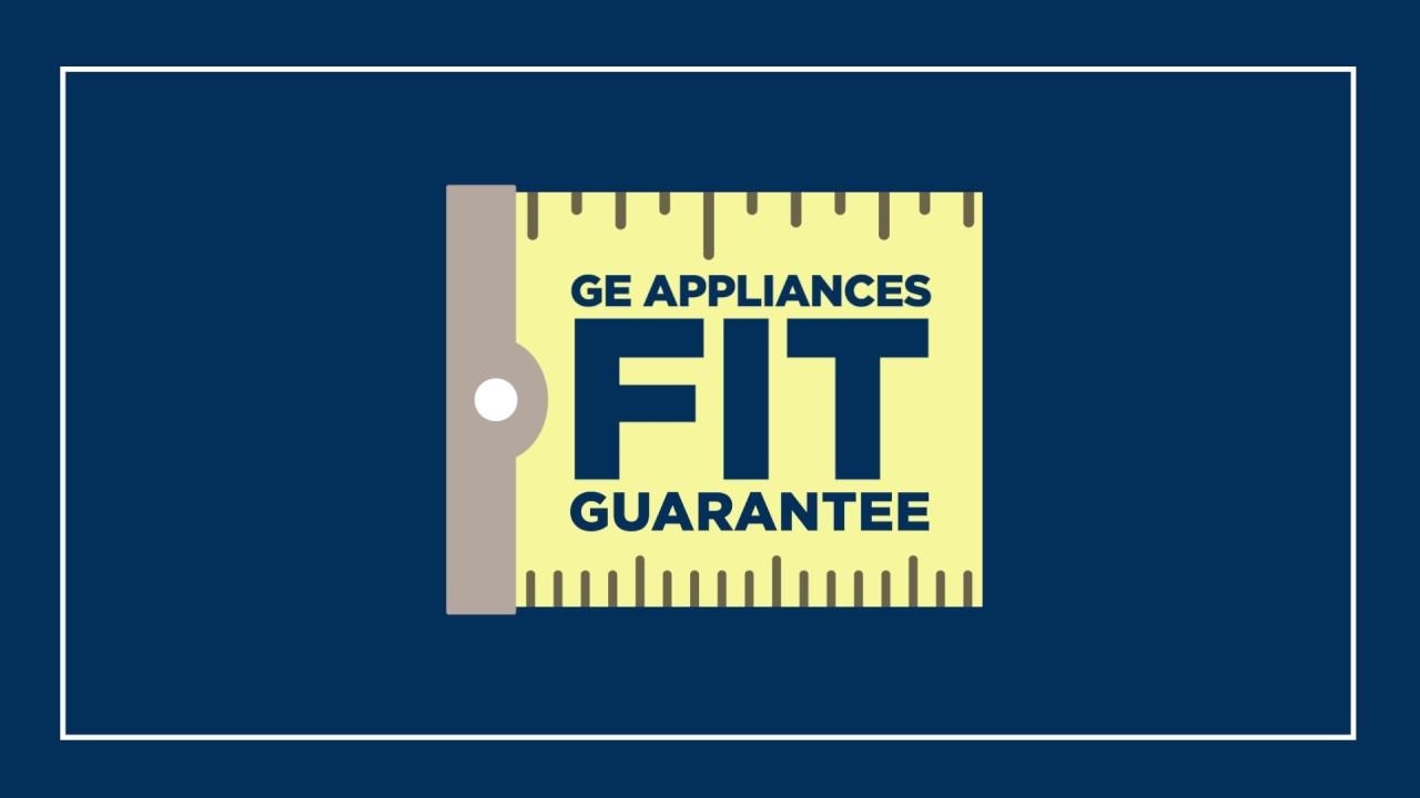 Watch GE Appliances Fit Guarantee - Cooktops