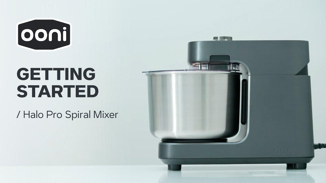 Watch Ooni Halo Pro Spiral Mixer | Getting Started | Ooni Pizza Ovens