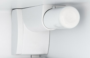 Interior View of Water Filter Housing