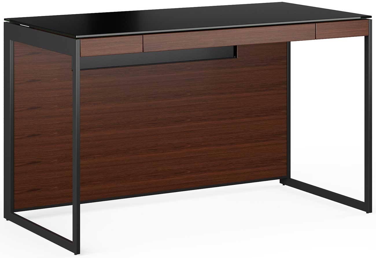 BDI Sequel 20 6103 Chocolate Walnut/Black Compact Desk