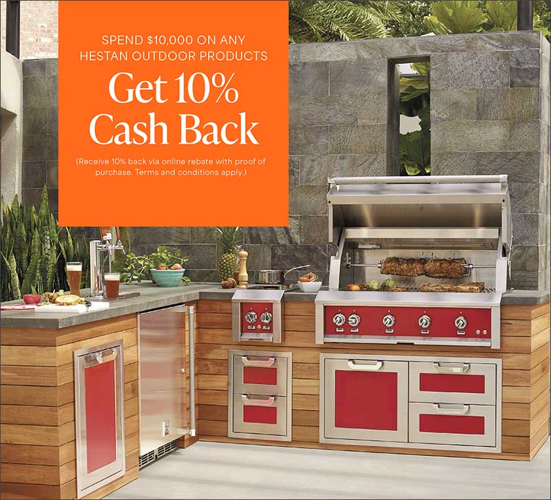 Hestan Receive 10% Back