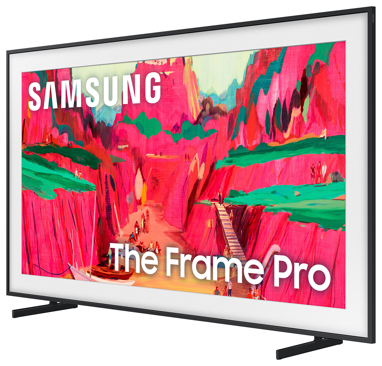 Front Right View of Samsung Neo QLED 4K Smart TV