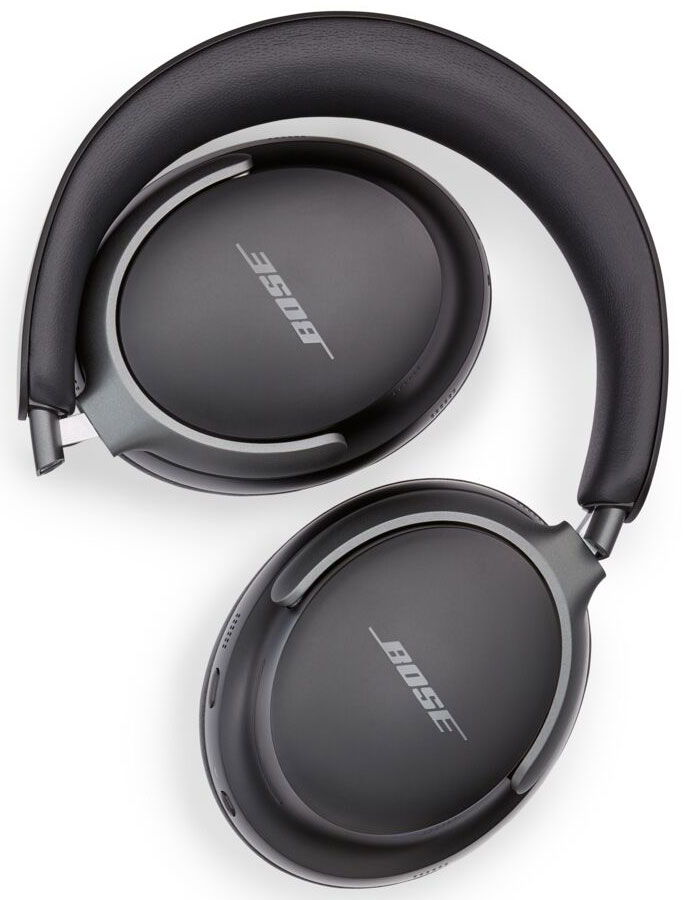 Top view of the headphones