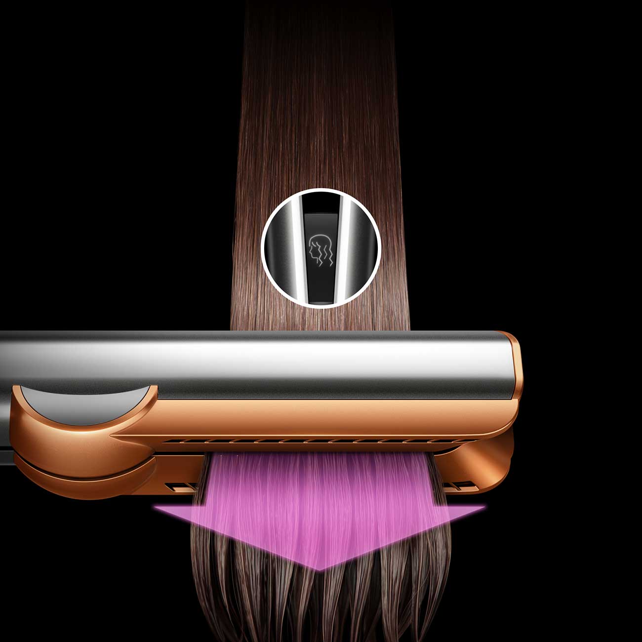 Airstrait Hair Straightener Detail 2