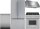 Thermador Stainless French Door Refrigerator & 36" Gas Range Package - THERPACK2