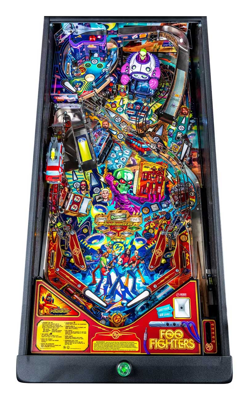Stern Pinball Machine Foo Fighters FOOFIGHTERSPREMIUM Abt