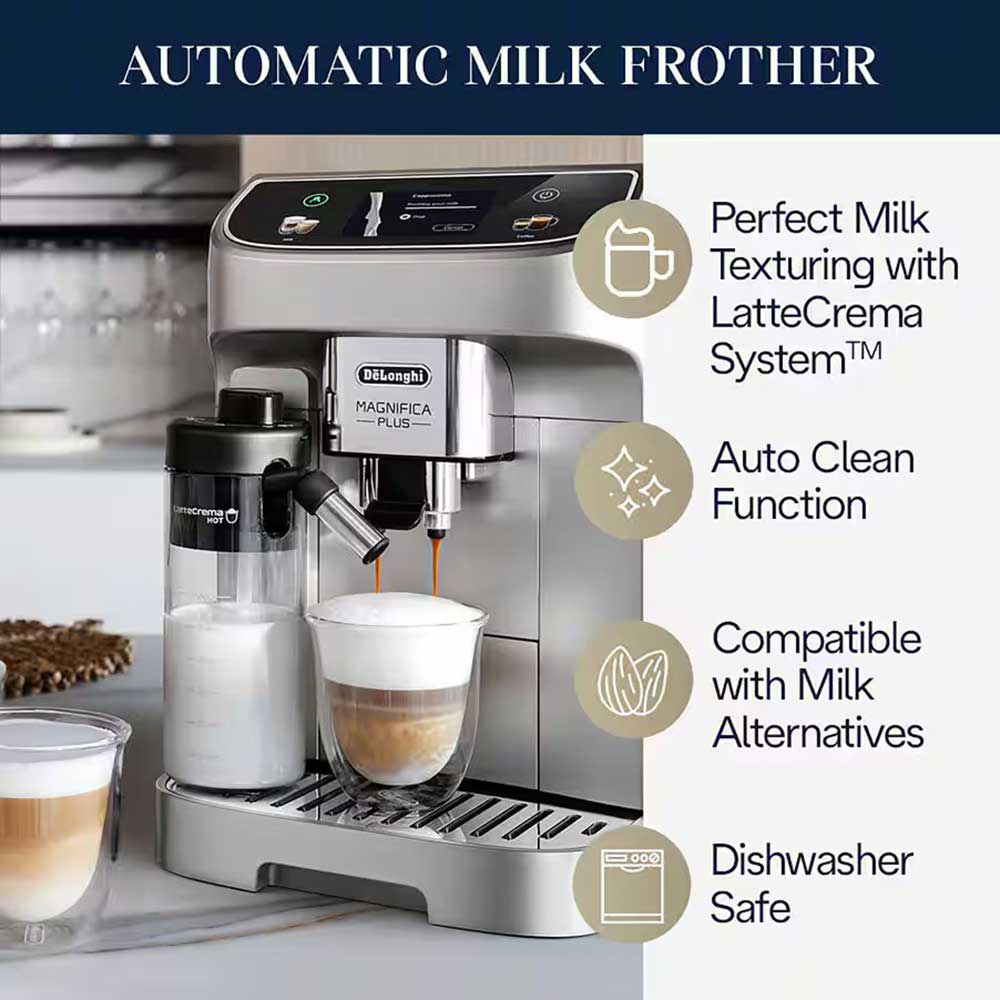 Magnifica Plus Automatic Espresso Machine Specs