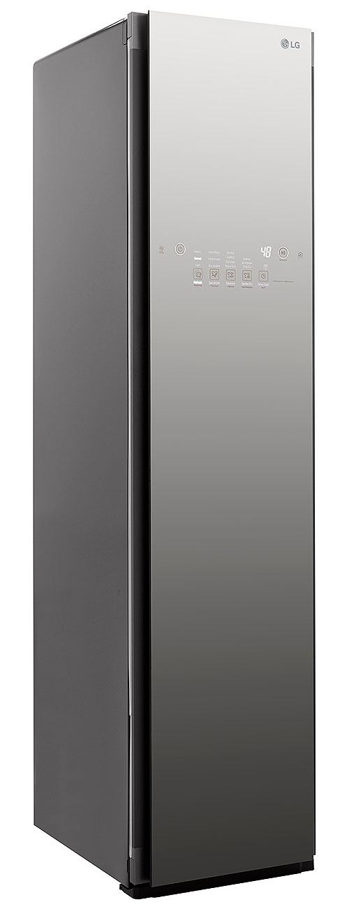 Right angle view of styler