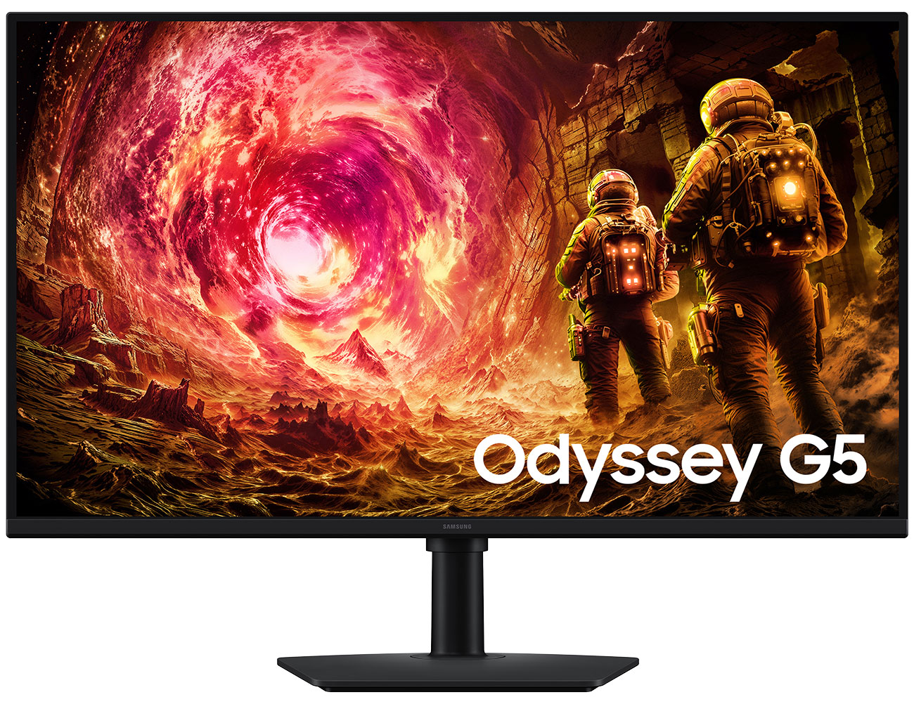Front View of Samsung Monitor