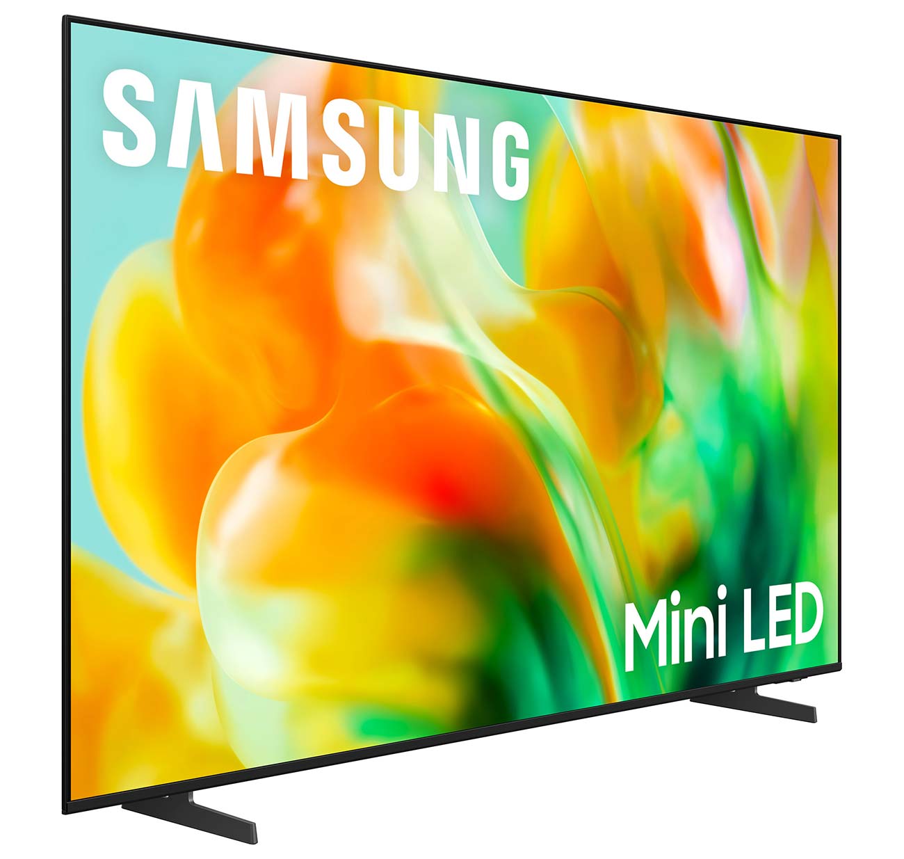 Front Angled View of Samsung TV