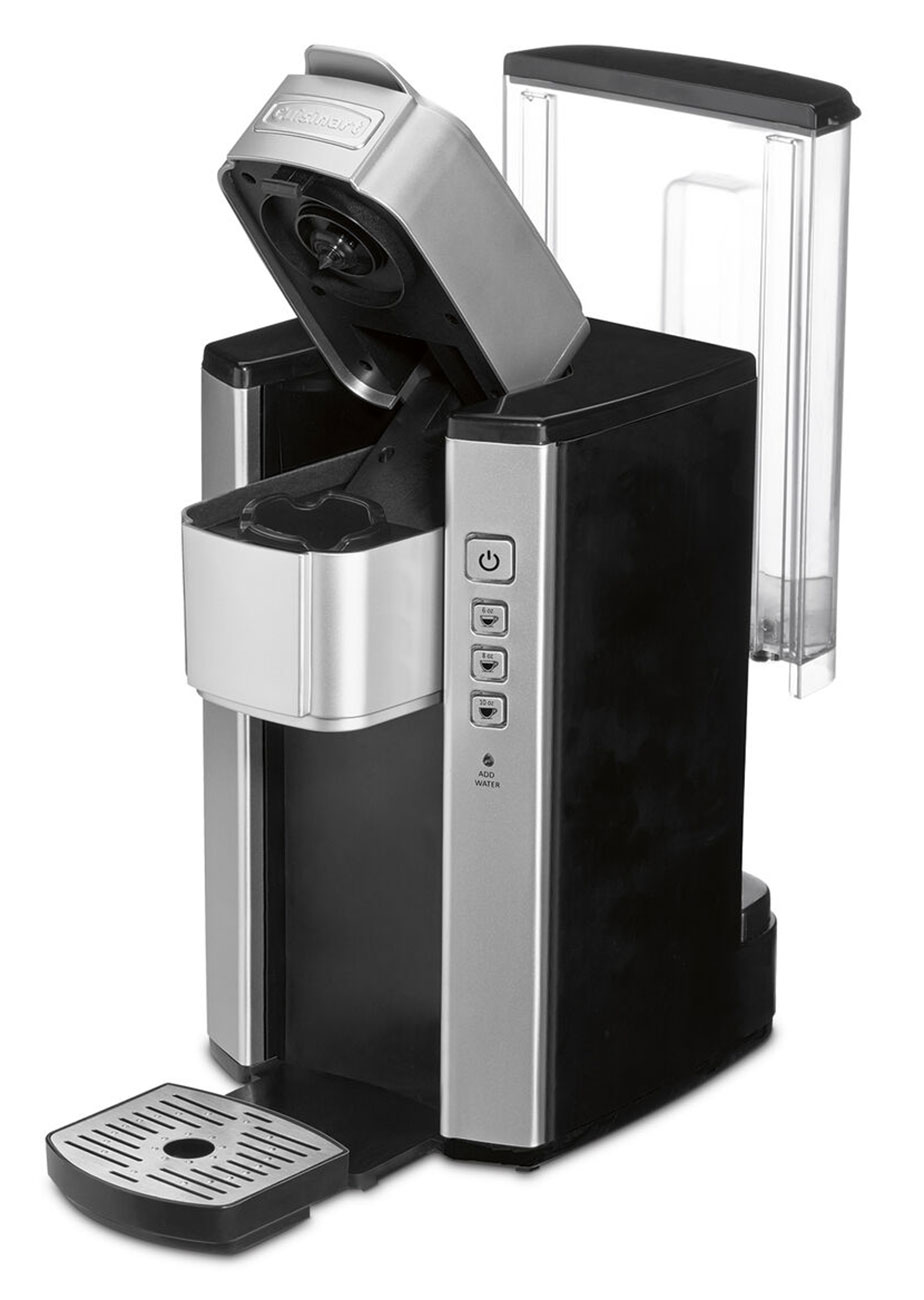 Front Angled view of Coffee Brewer (Open)