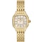 Michele Meggie 18K Gold-Plated Diamond Dial SS Bracelet Watch, 29mm