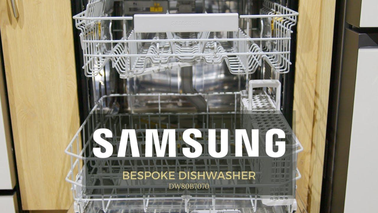 Samsung Bespoke Dishwasher DW80B7070AP Abt Videos