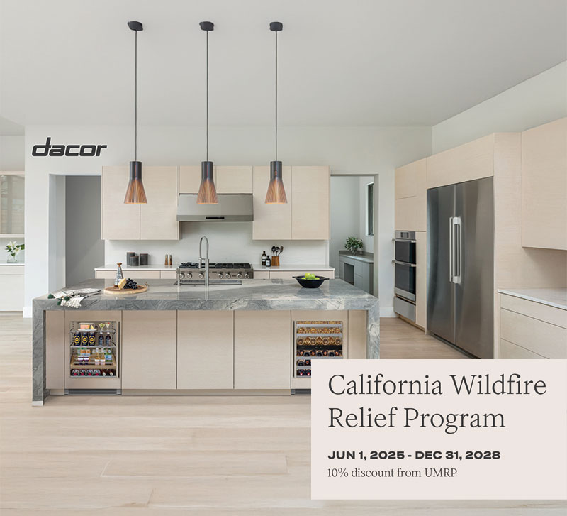 Dacor California Wildfire Relief Program