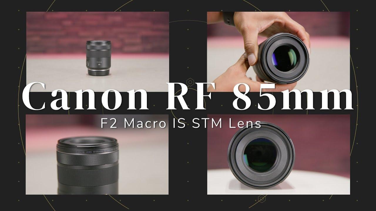 Watch Canon RF 85mm f/2 Macro Lens - 4234C002