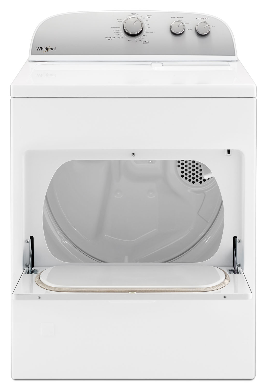 Whirlpool 7 Cu. Ft. White Gas Dryer WGD4950HW Abt
