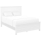 Archbold Furniture Portland Shiplap Bed Rails - King - in Snow White