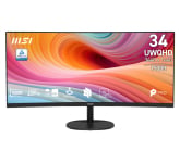MSI PRO MP341CQW E12 34-Inch Curved UWQHD Monitor in White