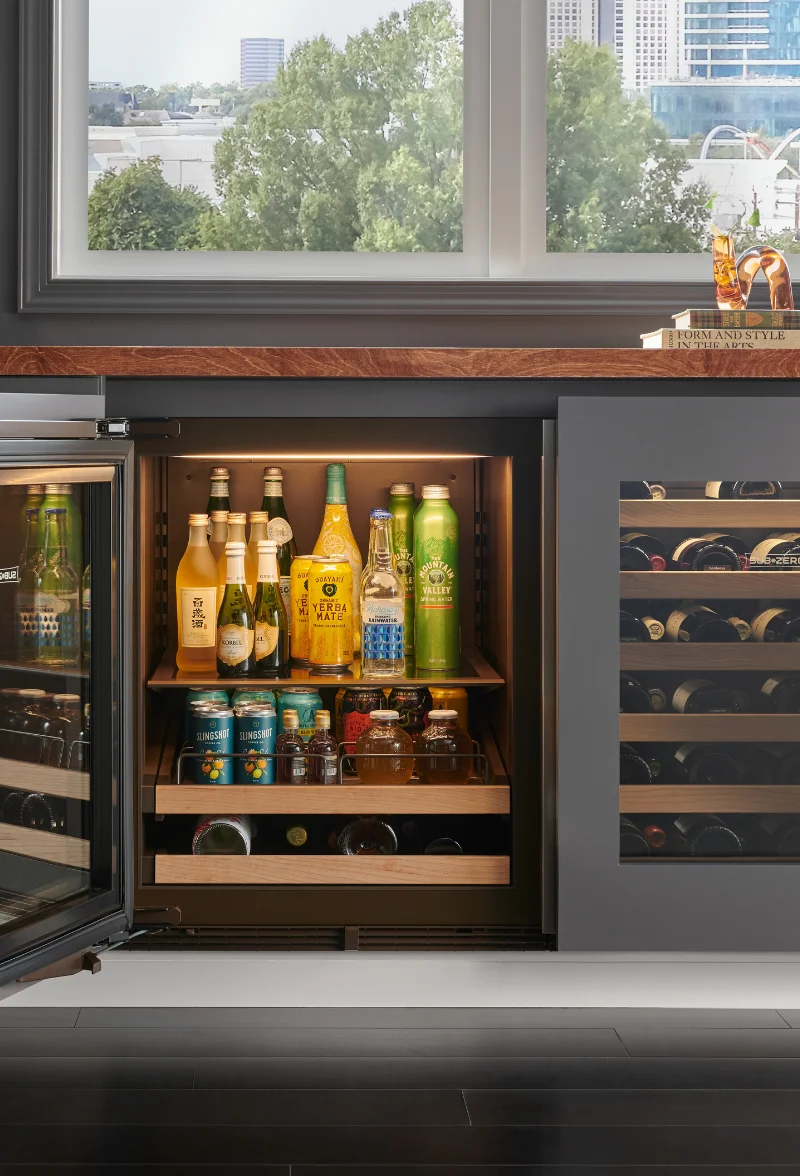 Sub-Zero undercounter refrigeration