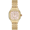 Michele Meggie 18K Gold-Plated Diamond Stainless Steel Watch, 29mm