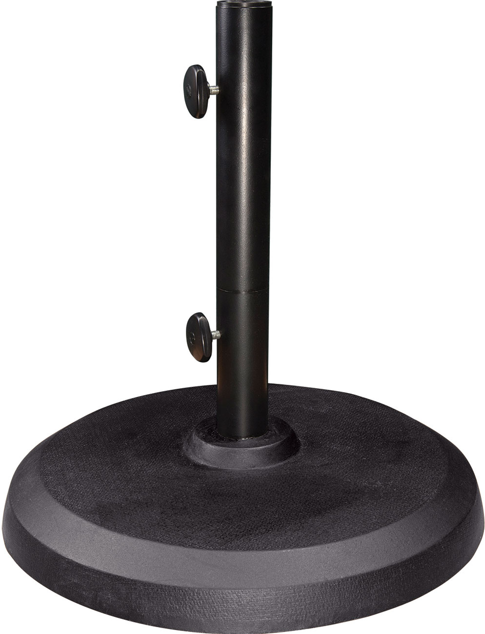 View of the Treasure Garden Black Umbrella Base