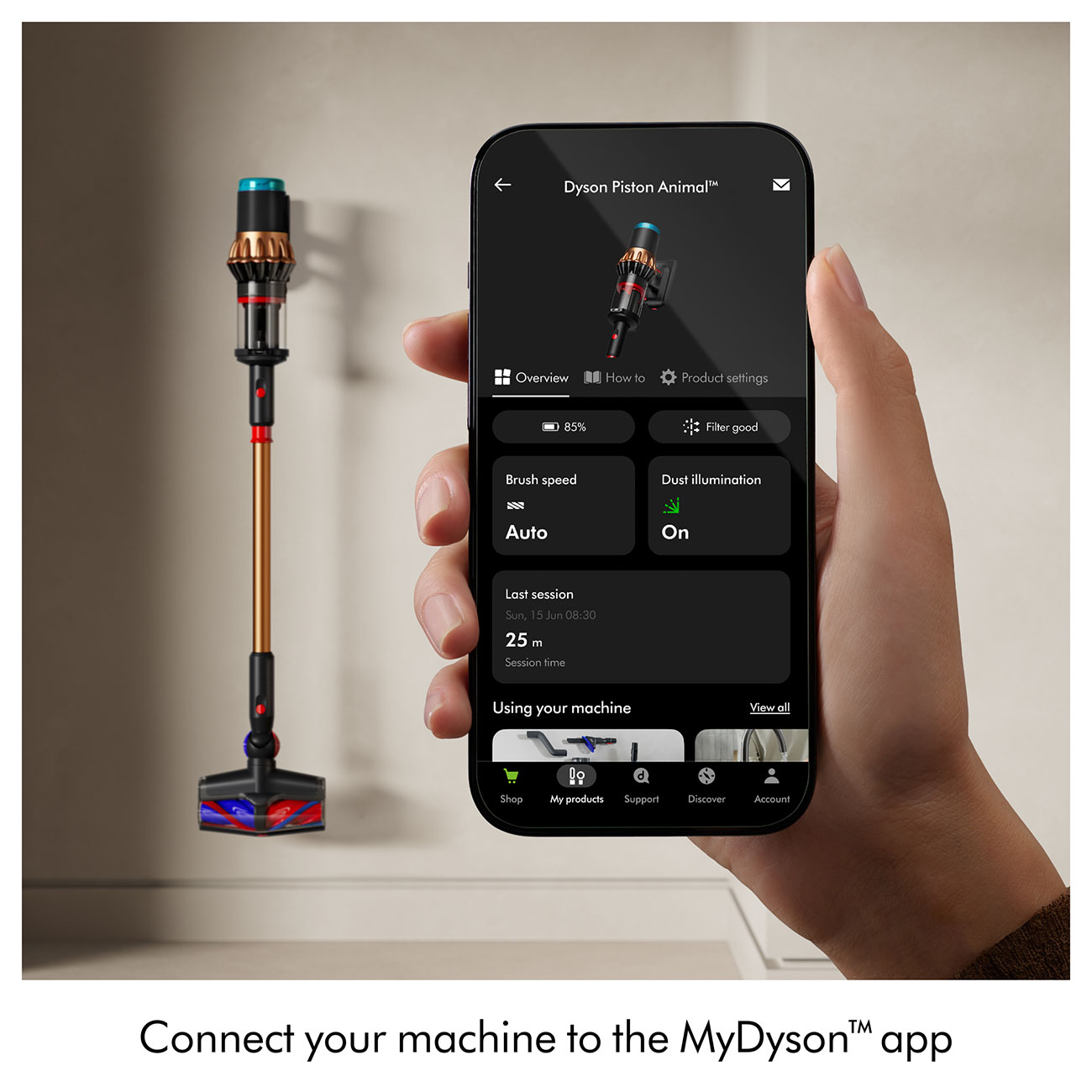 App View of Vacuum