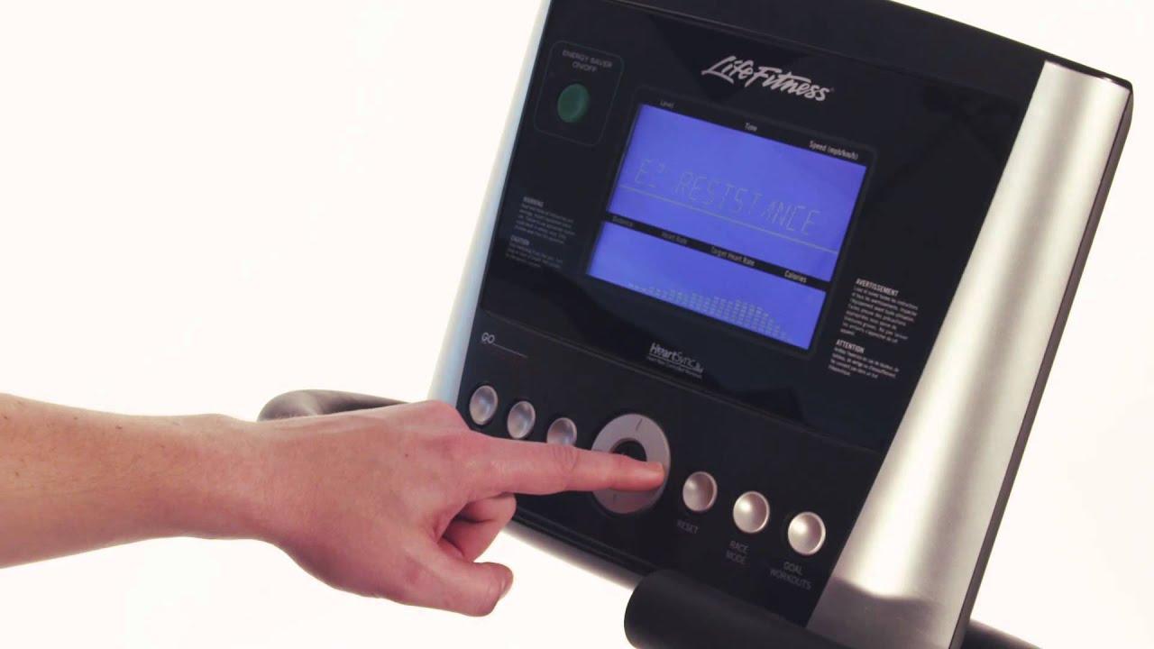 Watch Life Fitness Go Console