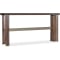 Hooker Furniture Living Room Melange Contours Console in Dark Walnut