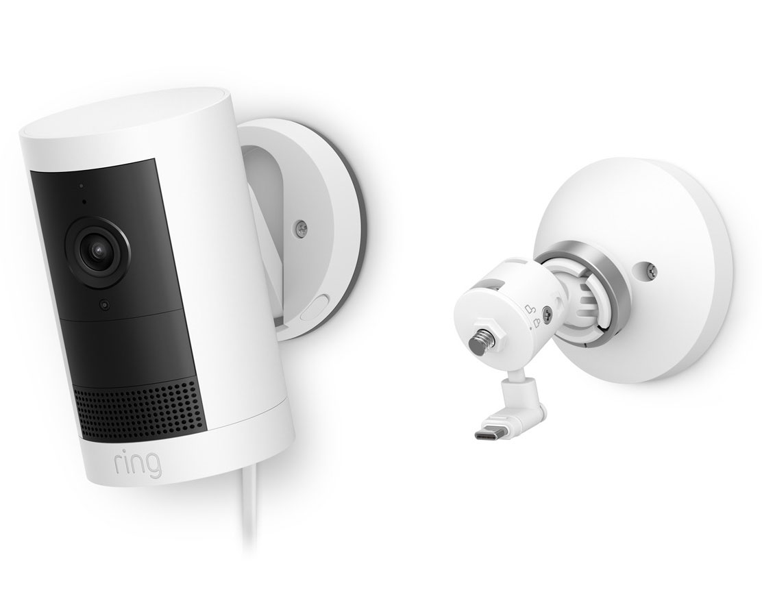 Front Left View of Ring Camera
