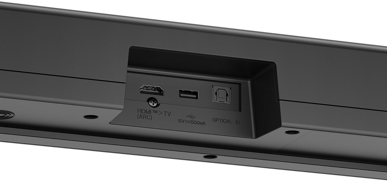 Ports View of LG Soundbar