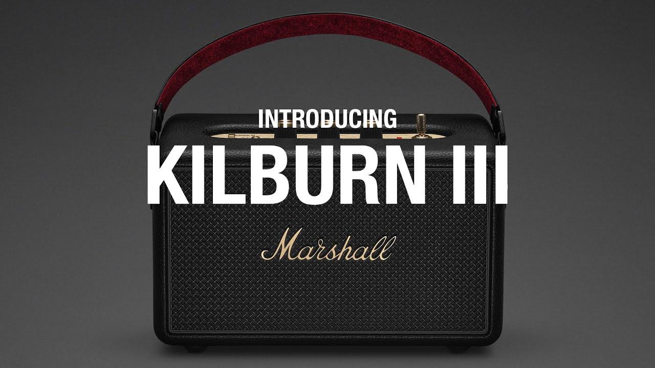 Watch Marshall | Kilburn III Portable Speaker - Overview