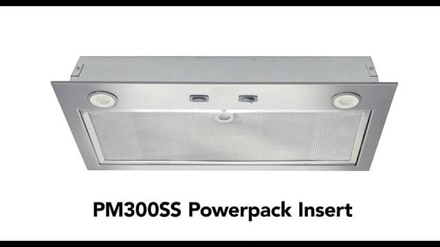 Watch Broan PM300SS Powerpack Insert Series Features, Advantages and Benefits
