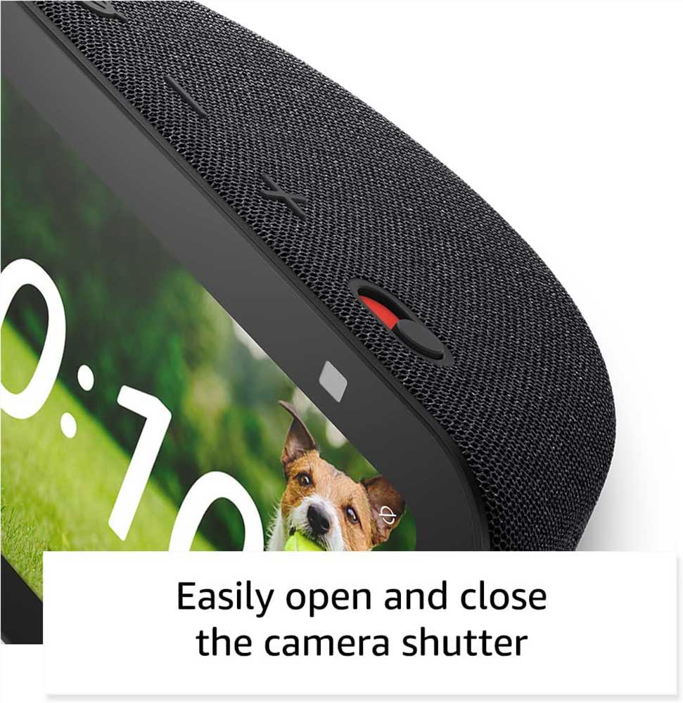 Echo Show 5 Camera Shutter Detail