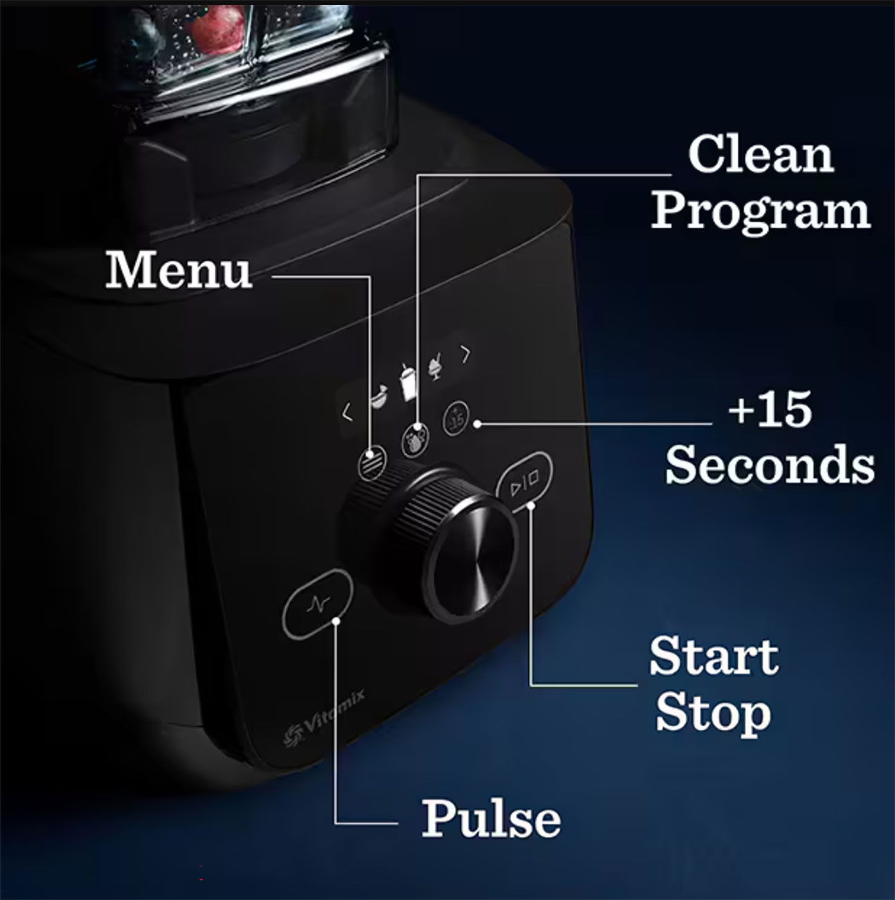 Infographic view of options for Vitamix Ascent X5 
