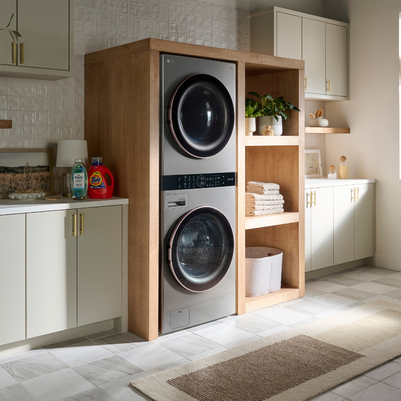 LG Wash Towers Lifestyle
