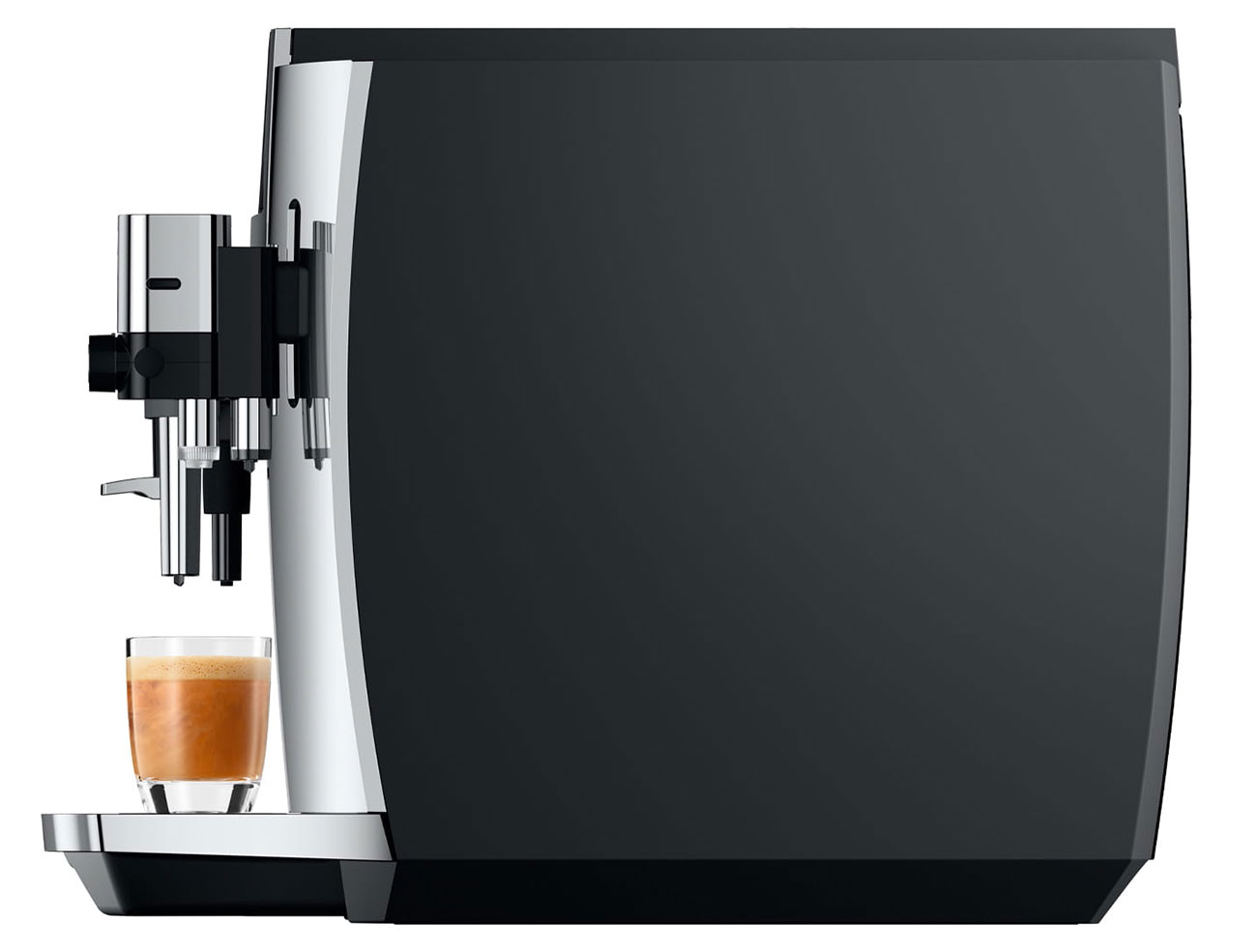 Left Side view of Coffee/Espresso Machine