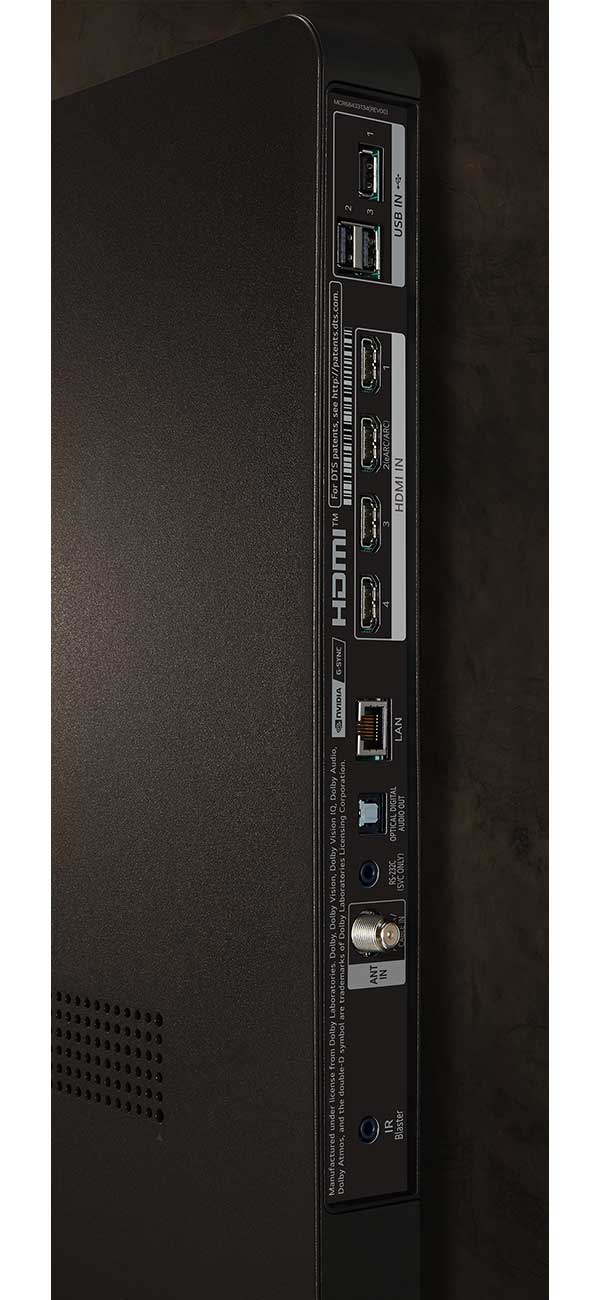 View Of The TV Ports