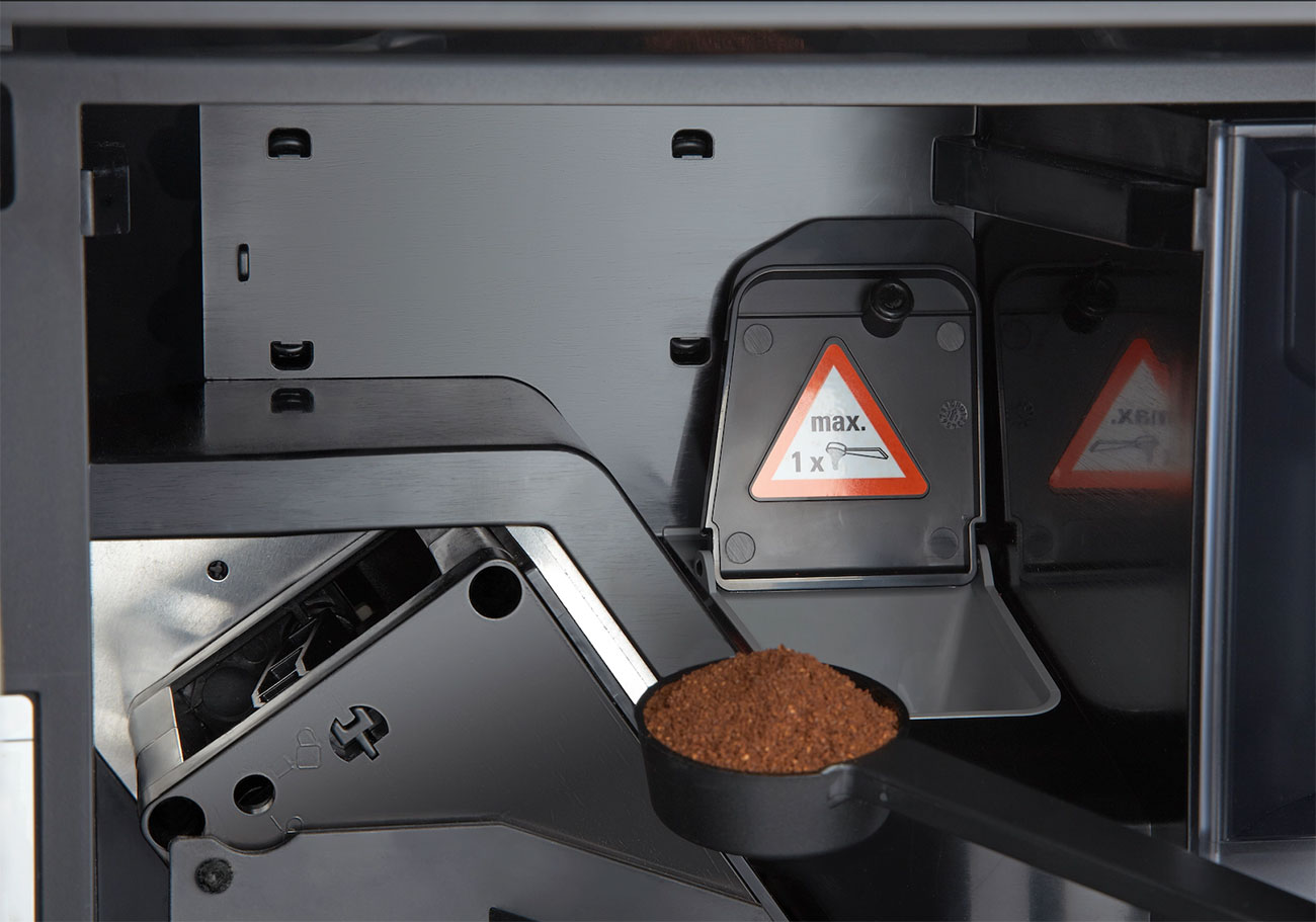 Miele 24" Gray Plumbed BuiltIn Coffee System CVA 6805 GRGR