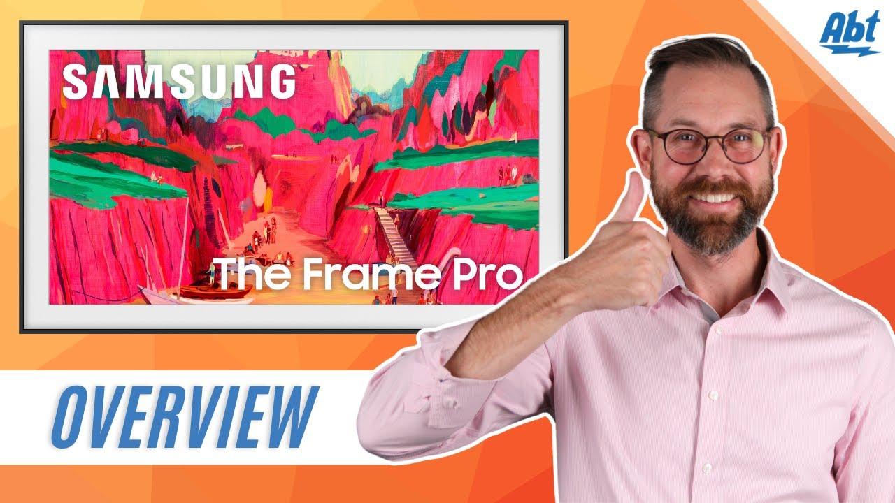 Samsung The Frame Pro: The Perfect Blend of TV and Art Video