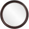 Howard Elliott George Round Mirror In Oil Rubbed Bronze Finish