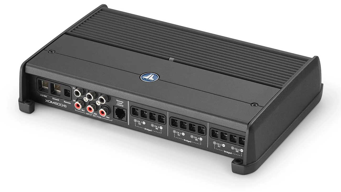 Front Angled View Image of Amplifier