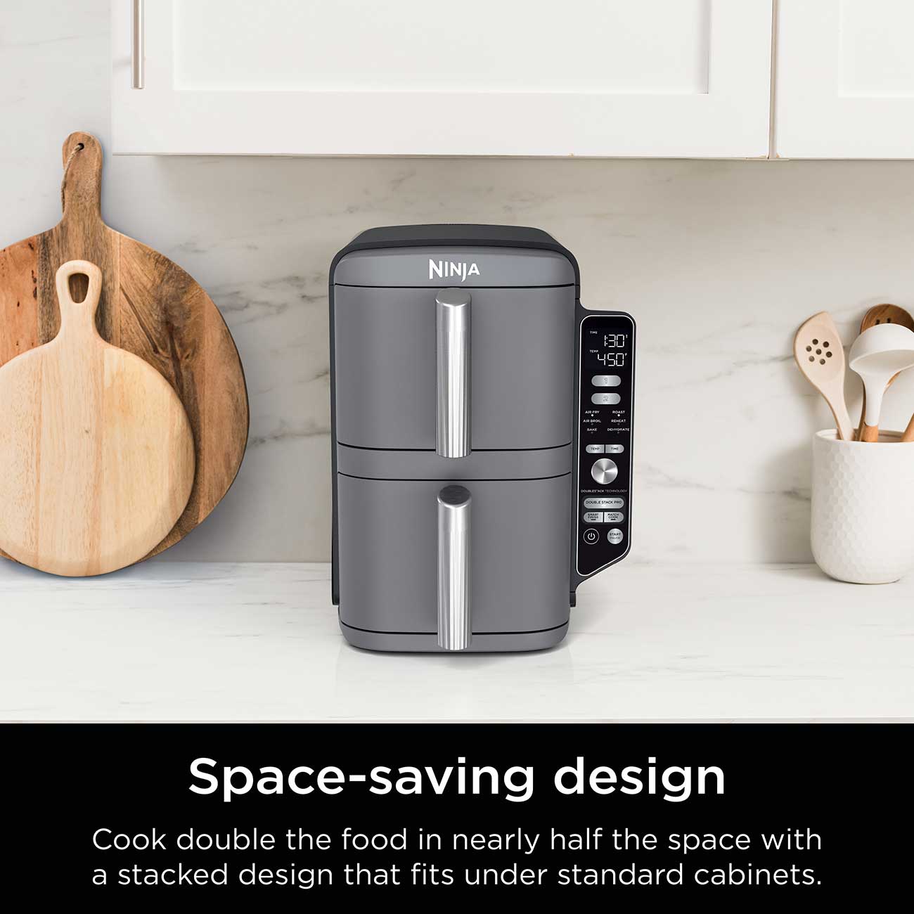 DoubleStack XL 2-Basket 10-Qt. Air Fryer Design Detail