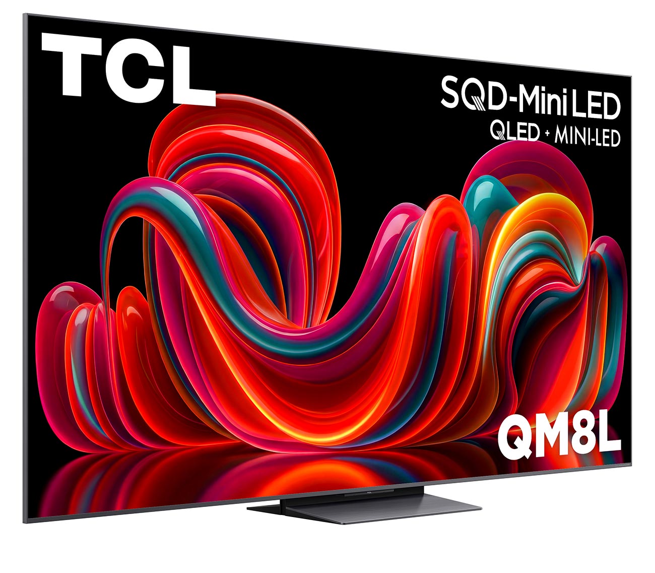 Front Angled View of TCL TV