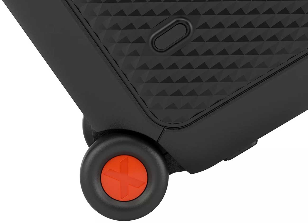 Close Up View Of The Speaker Wheels