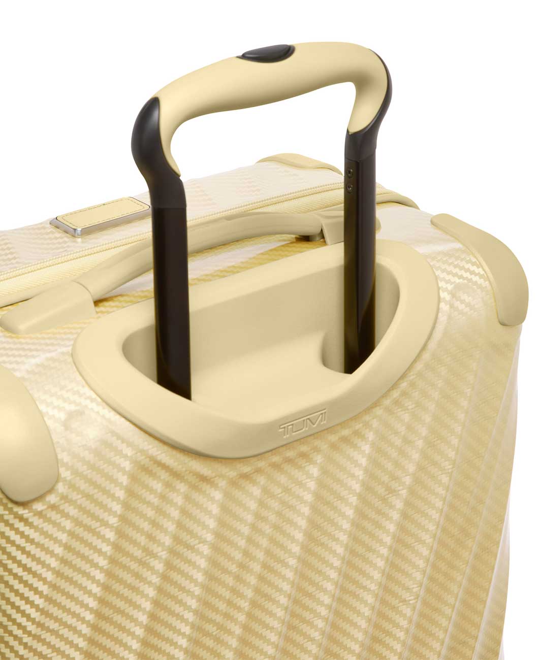 Close up of TUMI Carry-On handle