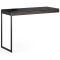 BDI Sequel 20 6112 Charcoal And Black Desk Return