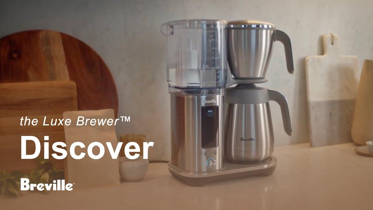 Watch the Luxe Brewer | Crafted coffee made simple with the Luxe Brewer | Breville USA