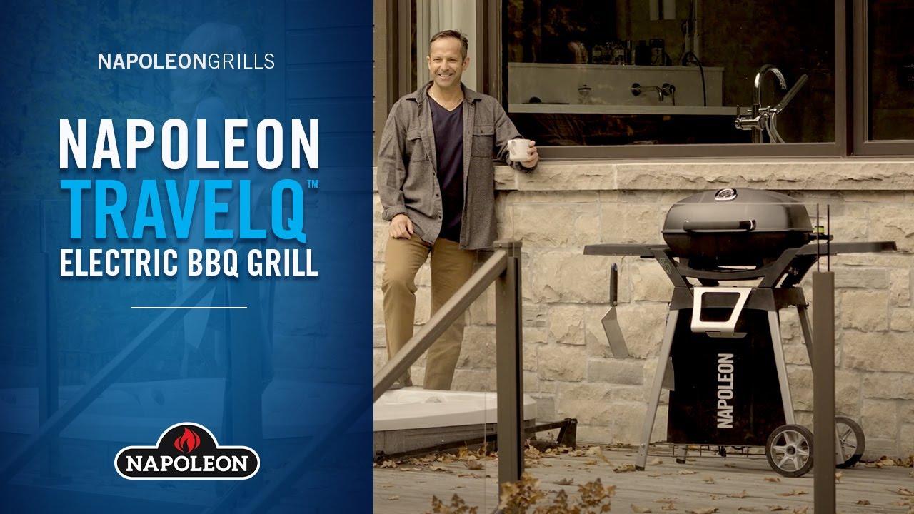 Watch Napoleon TRAVELQ Portable Electric BBQ Grill
