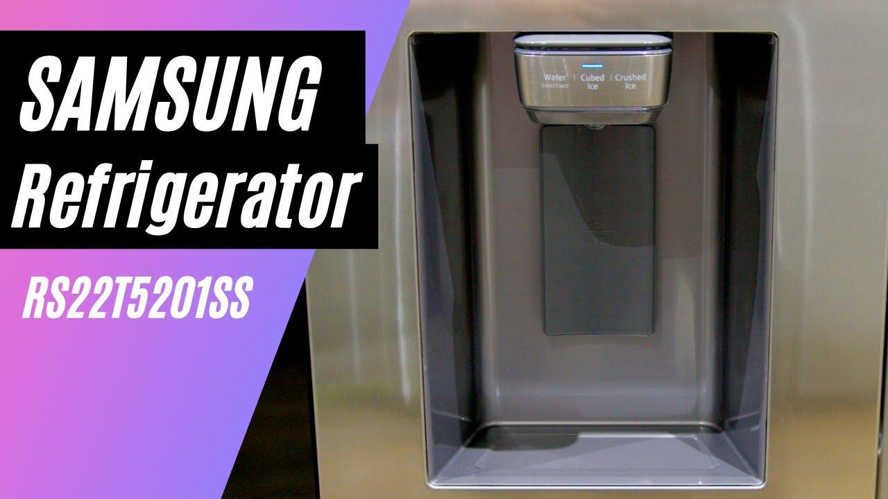 Watch Samsung RS22T5201SR/AA Side by Side Refrigerator