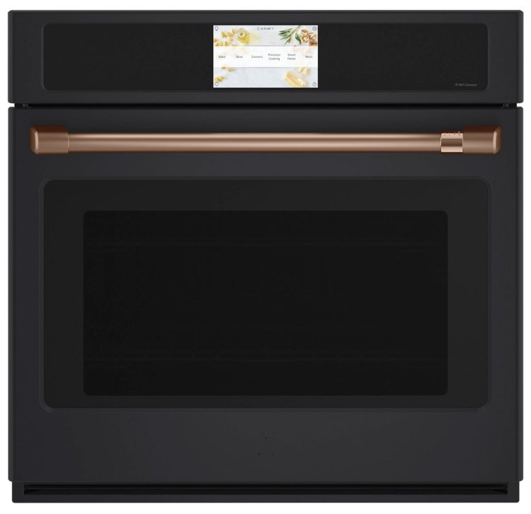 Large image of Cafe 30" Brushed Copper Single Wall Oven Handle
